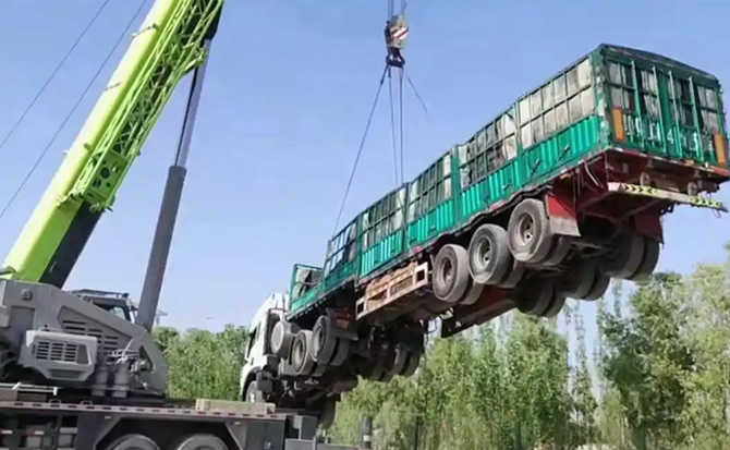 和县道路脱困救援案例